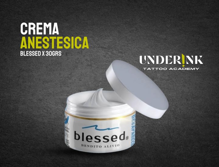 CREMA ANESTESICA BLESSED X 30 GRS | Underinkacademy