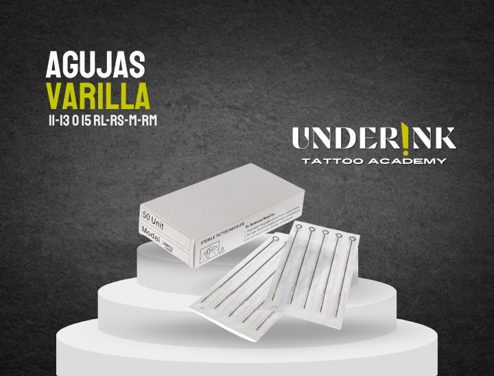 AGUJA BLISTER X 5 UNIDADES 01-03 o 05 RL-RS-M-RM | Underinkacademy
