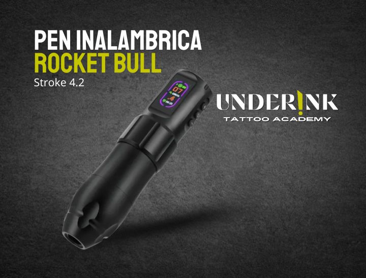 Pen Inalámbrica ROCKET BULL inalámbrica – Stroke 4.2 mm | Underinkacademy