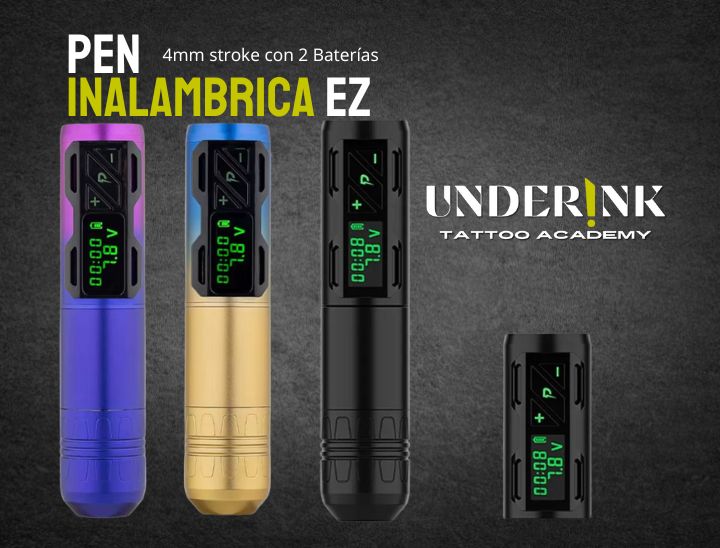 Pen EZ inalámbrica Stroke 4MM con 2 baterías | Underinkacademy