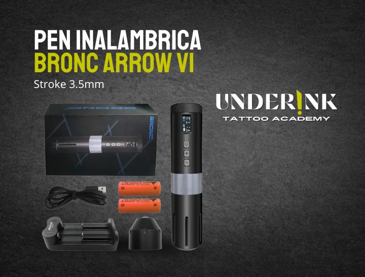 Pen Inalámbrica BRONC V1 Wireless – Stroke 3.5 mm | Underinkacademy