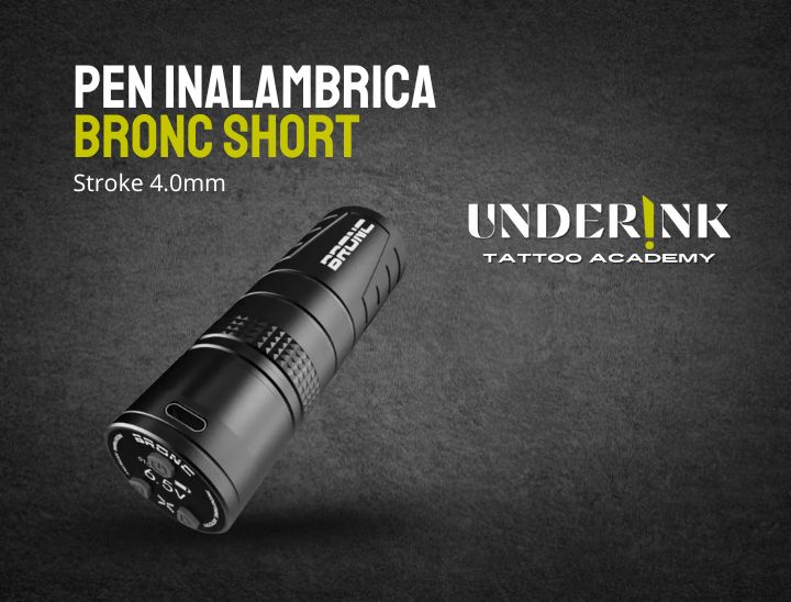 Pen inalámbica BRONC Short – Stroke 4 mm | Underinkacademy