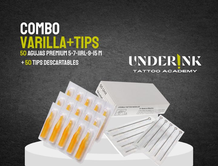 COMBO AGUJAS + TIPS | Underinkacademy