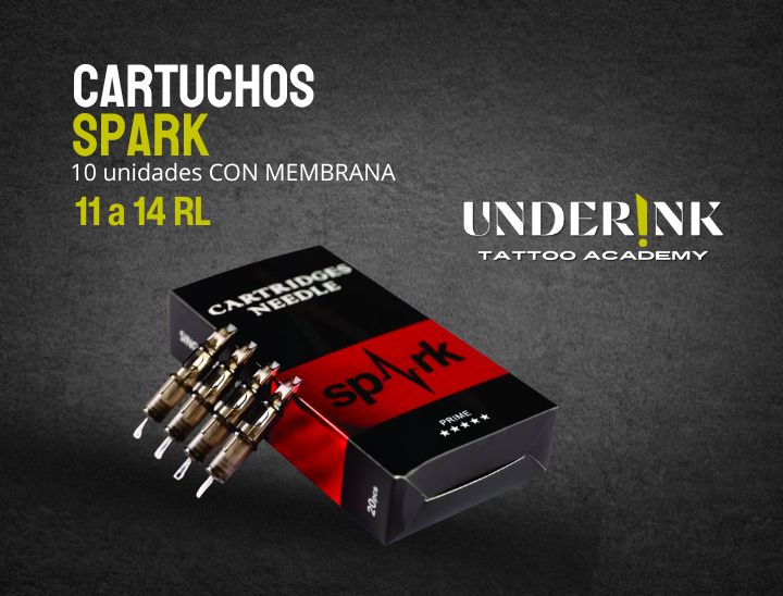 Cartuchos SPARK RL (11 a 14) – Caja x10 unidades | Underinkacademy