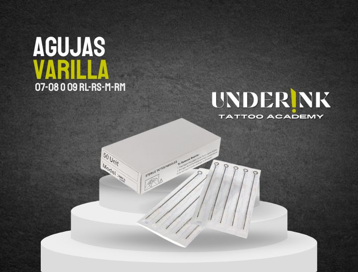 AGUJA BLISTER X 5 UNIDADES 07-08 o 09 RL-RS-M-RM | Underinkacademy