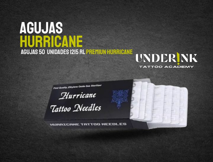 AGUJAS X 50 1215 RL PREMIUM HURRICANE | Underinkacademy