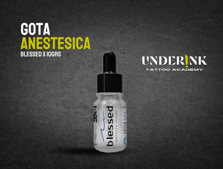 GOTA ANESTESICA BLESSED X 10GRS | Underinkacademy