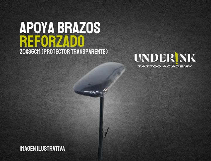 APOYABRAZOS reforzado 20X35cm (protector transparente) | Underinkacademy