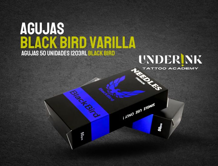 AGUJAS X 50 1203rl BLACK BIRD | Underinkacademy