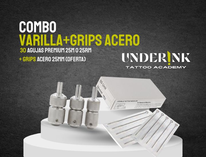 COMBO AGUJAS + GRIPS | Underinkacademy