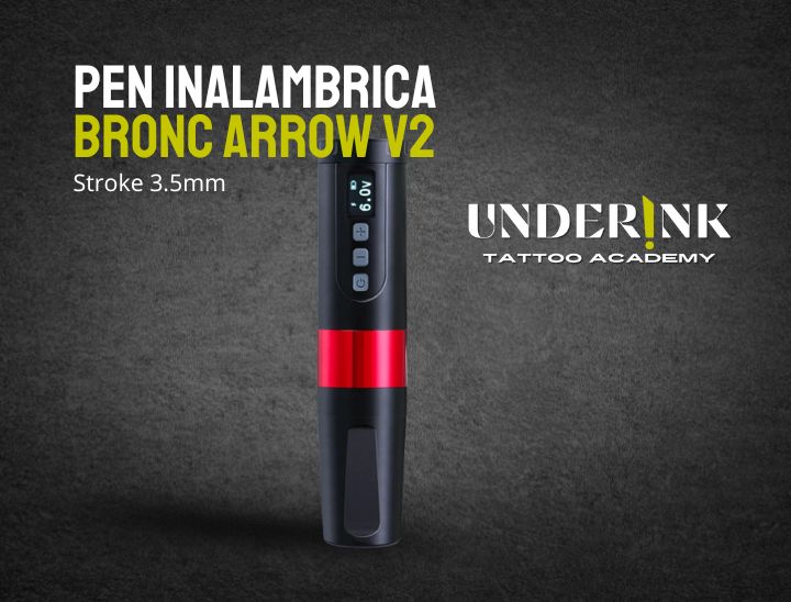 Pen Inalámbrica BRONC V2 Wireless – Stroke 3.5 mm | Underinkacademy